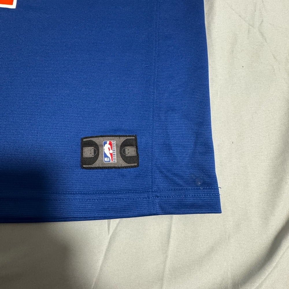 New York Knicks Kids Jersey Obi Toppin #1 Youth Size M (Stain) - Picture 9 of 9